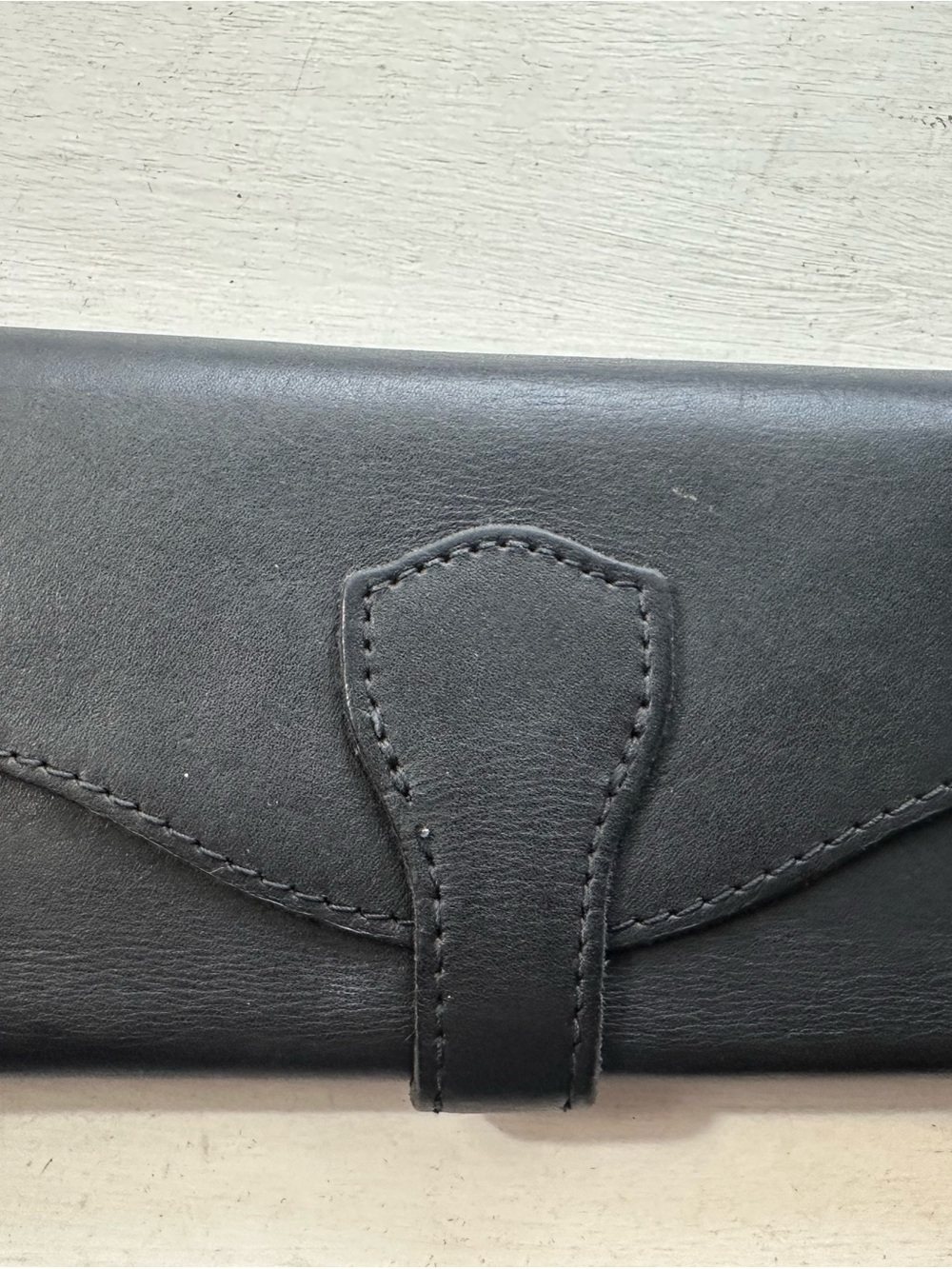 Saddleback Black Leather Clutch Wallet - Picture 14 of 14